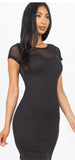 MeeSha meshed dress